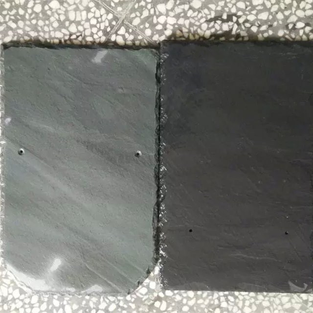 Slate tiles roof